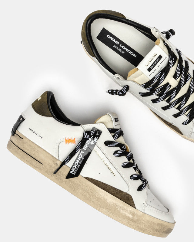 Crime London Sk8 Deluxe Olive Ember