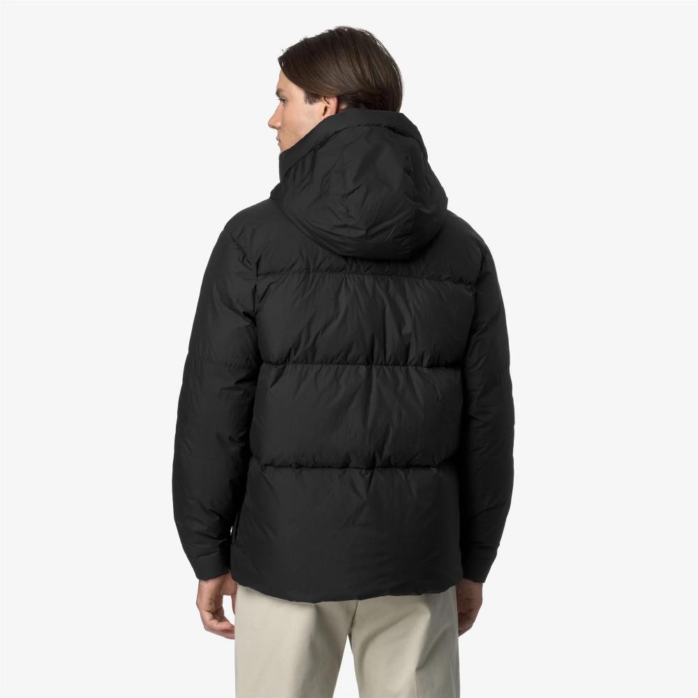 K-Way Giacca Le Vrai 4.0 Aurele Heavy Warm Unisex Black Pure