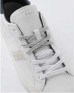 D.A.T.E. Hill Low Calf White Blue