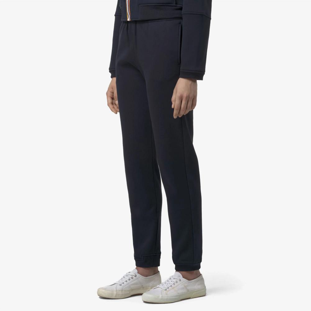 K-Way Pantaloni Philbert Brushed Pc Unisex Blue Depht