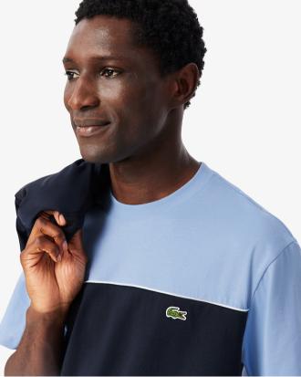 Lacoste T-shirt in Cotone Color Block