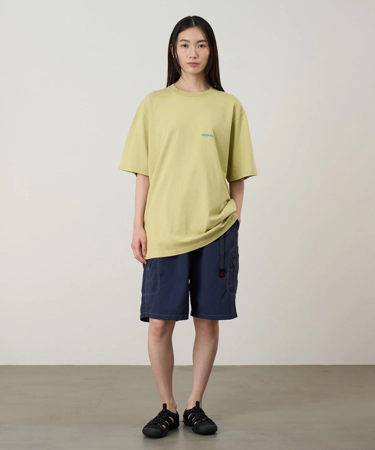Gramicci Ice Sculpture Tee Lime