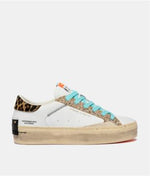 Crime London Distressed Platform Tropical Gold