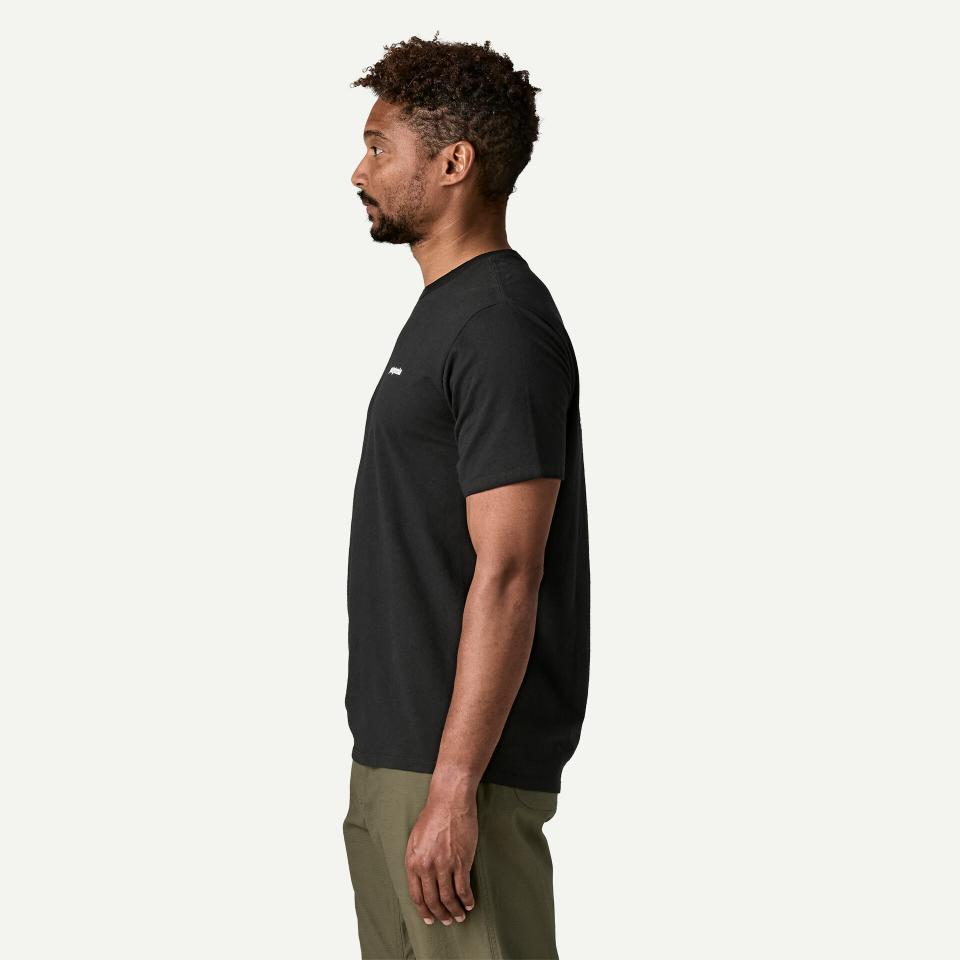 Patagonia Men's P-6 Logo Responsibili-Tee® Black