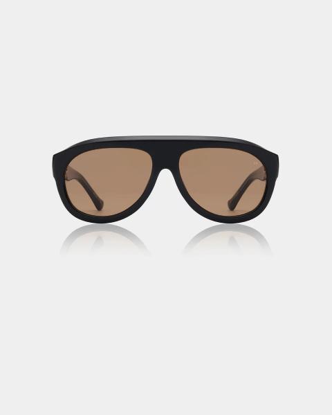 A. KJÆRBEDE Rio Black Sunglasses