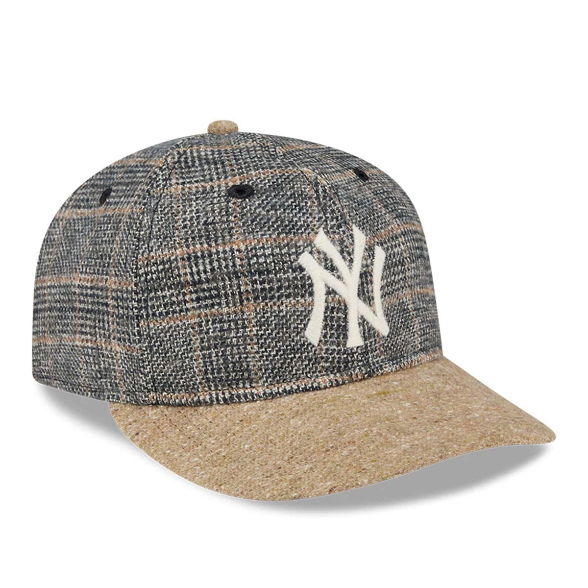 New Era 59FIFTY Fitted Retro Crown New York Yankees MLB Vintage Tweed Blu
