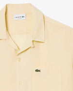 Lacoste Camicia Relaxed Fit in Lino