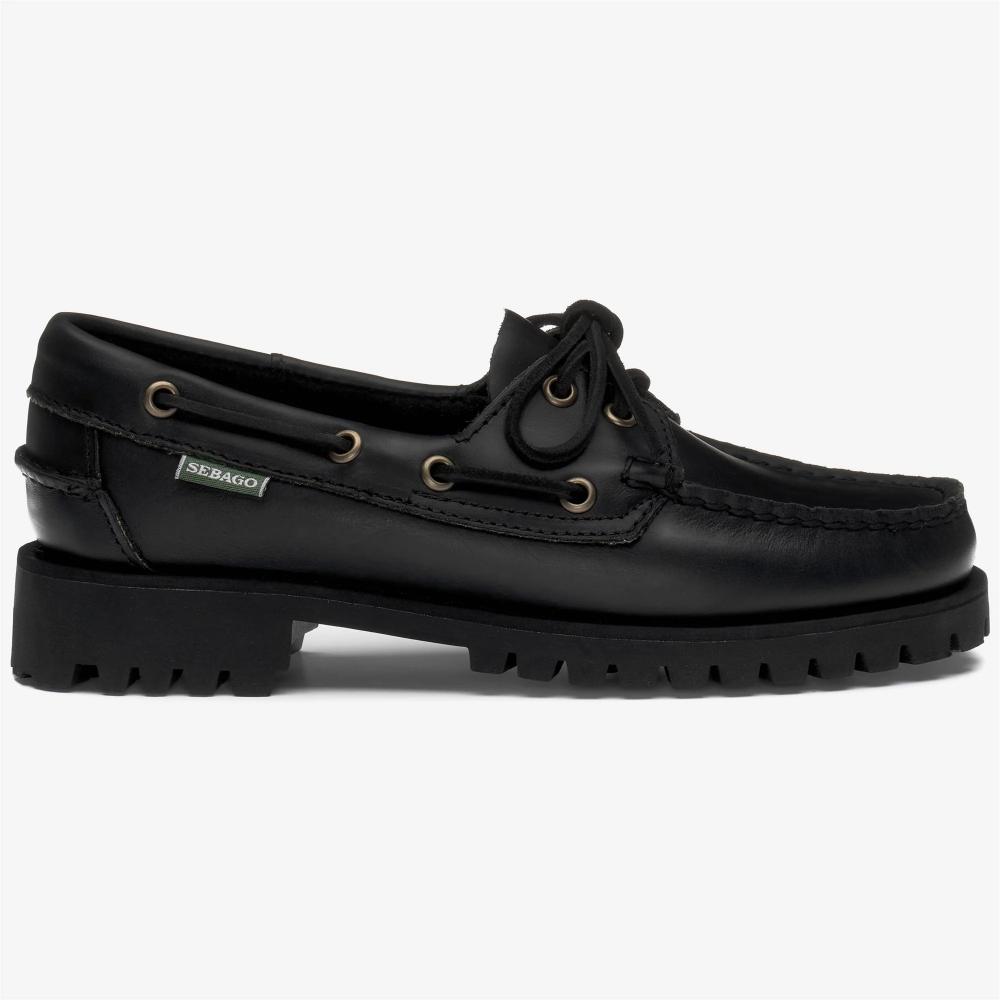 Sebago Ranger WaxY Woman Total Black