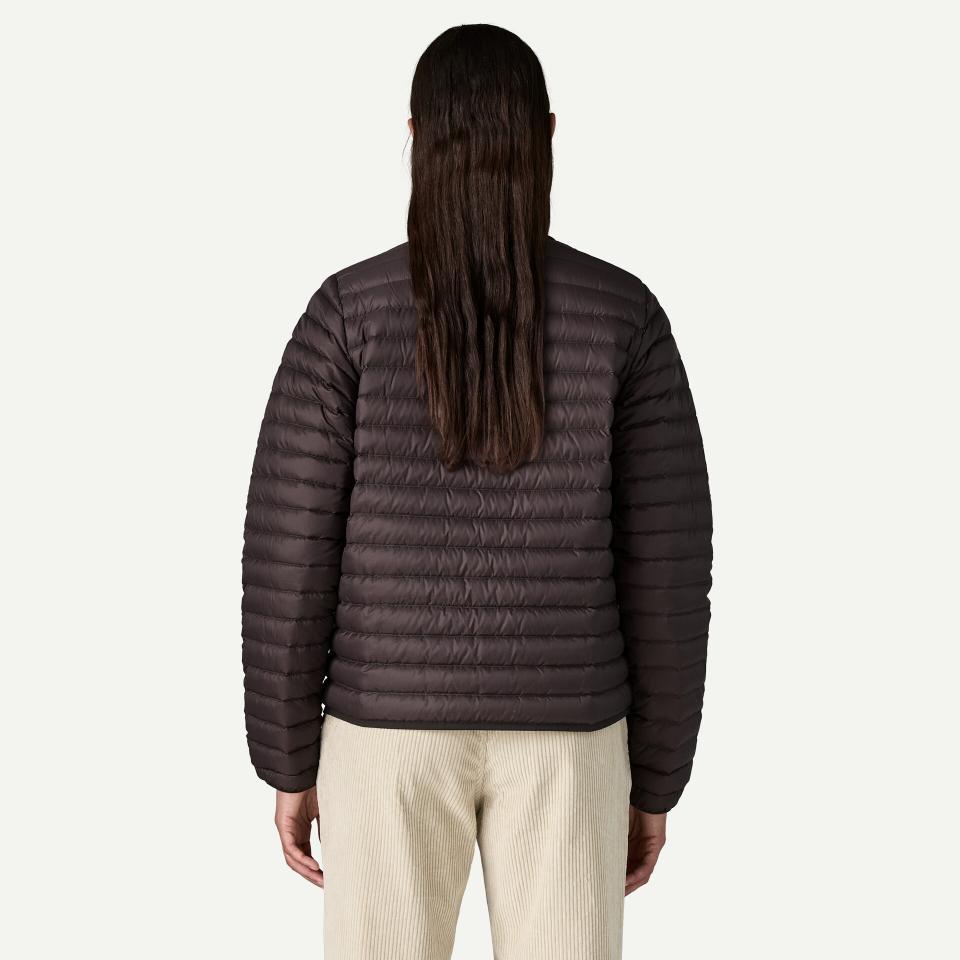 Patagonia Women's Lightweight Reversible Down Sweater™ Cardigan Black