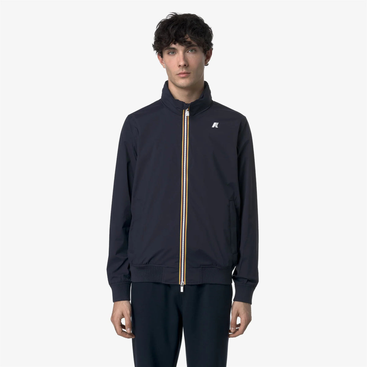 K-Way Giacca Amaury Stretch Nylon Jersey