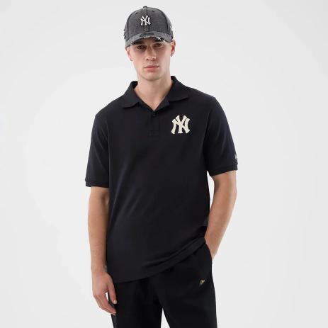 New Era Polo New York Yankees MLB Blu Navy
