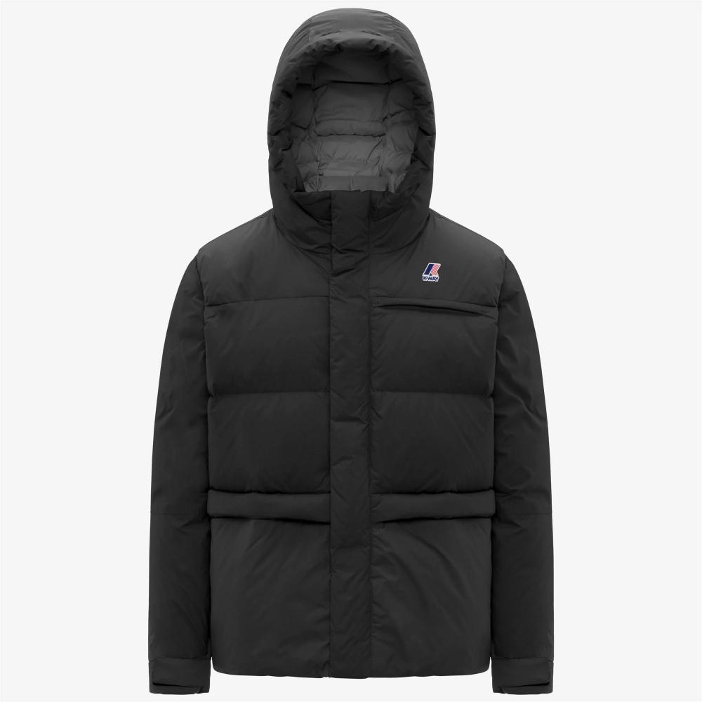 K-Way Giacca Le Vrai 4.0 Aurele Heavy Warm Unisex Black Pure
