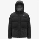 K-Way Giacca Le Vrai 4.0 Aurele Heavy Warm Unisex Black Pure