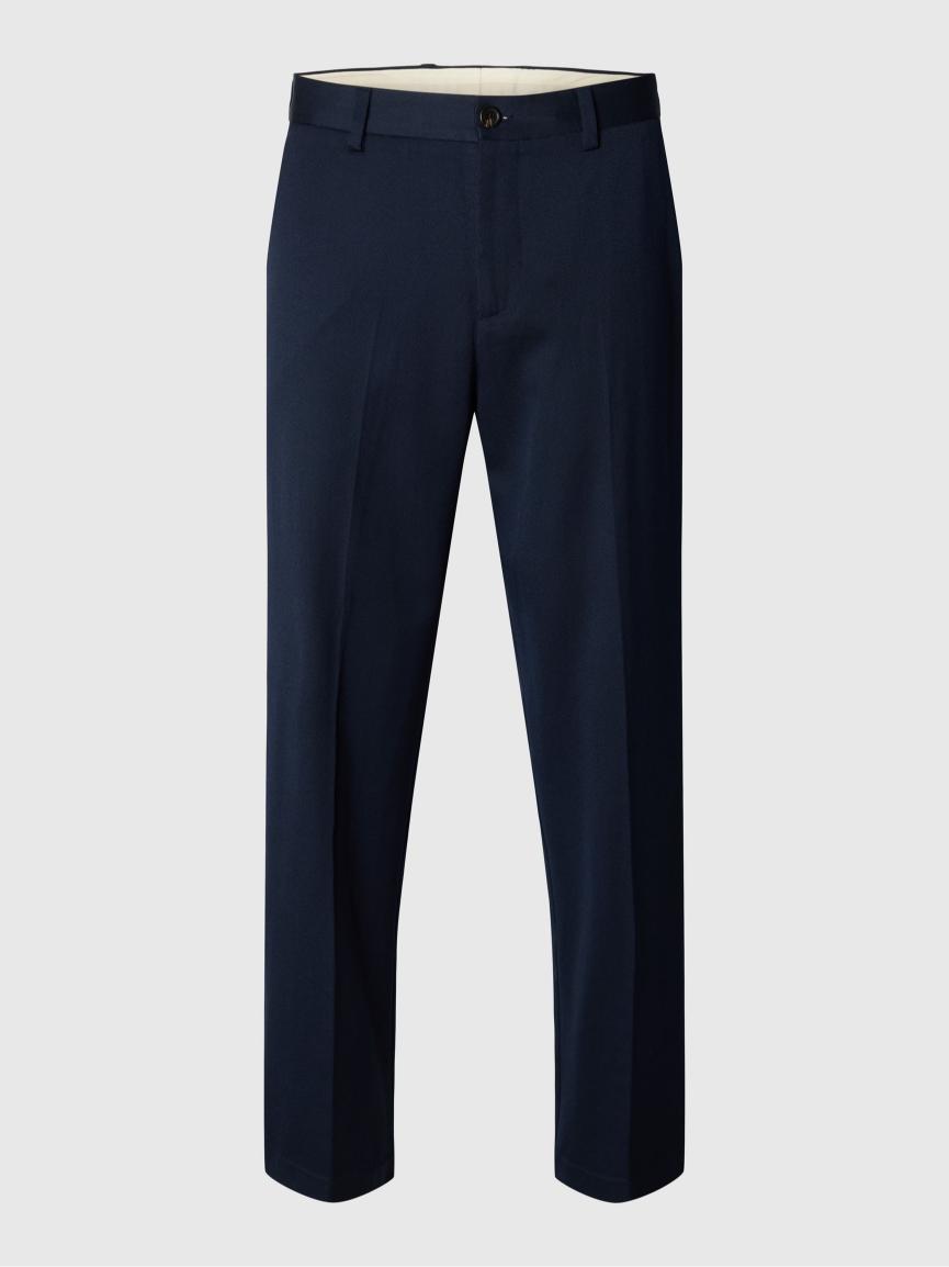 Selected Pantalone Linea Morbida Blu