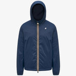 K-Way Giacca Unisex Jake Reversible Interlock