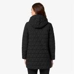K-Way Giacca calda trapuntata a rombi Sophie Black Pure