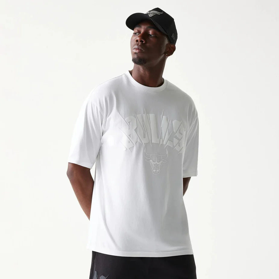 New Era T-Shirt Oversized Chicago Bulls NBA
