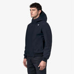 K-Way Giacca Joachim Bonded Blue Depth/Blue Depth