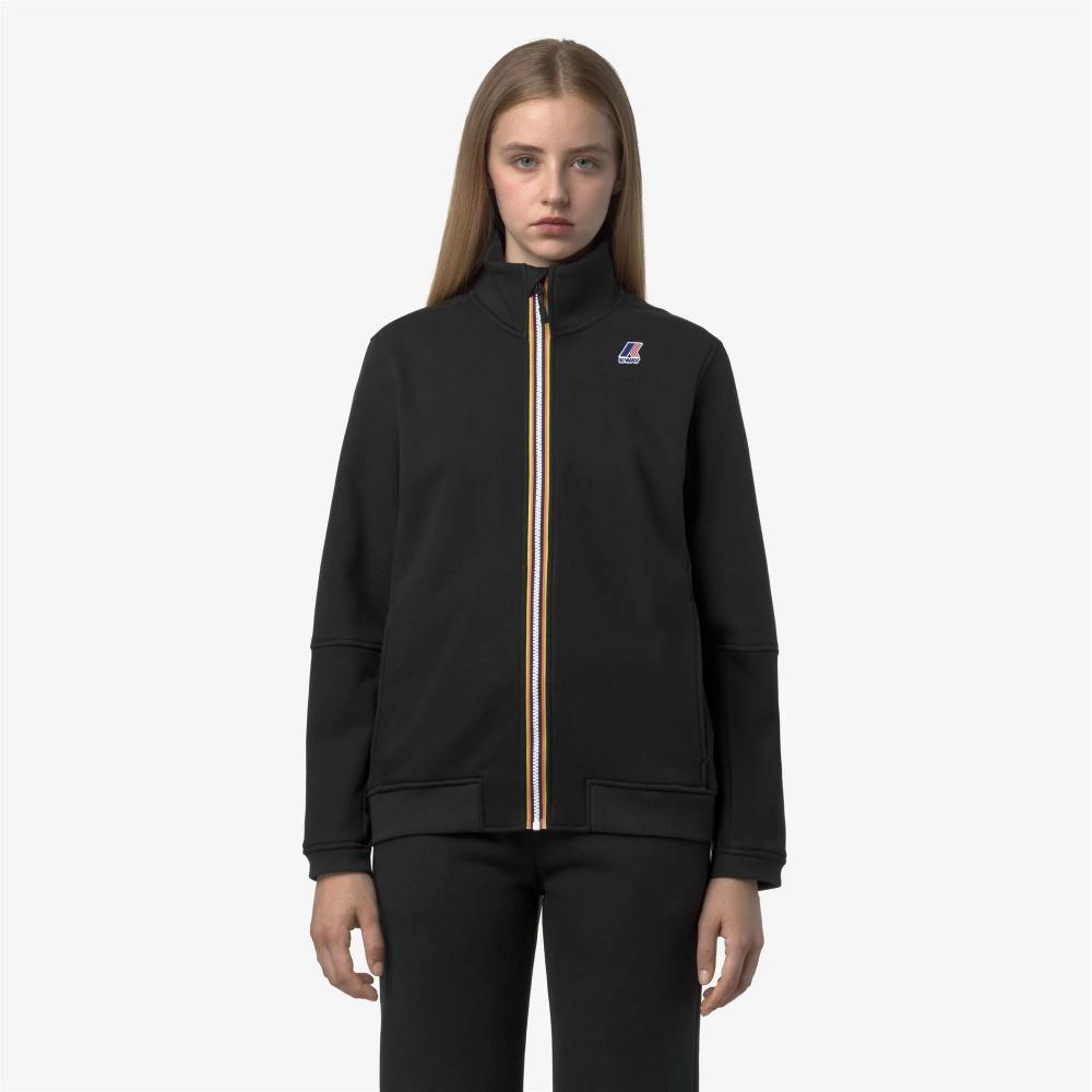 K-Way Felpa Pepin Brushed Pc Unisex Black