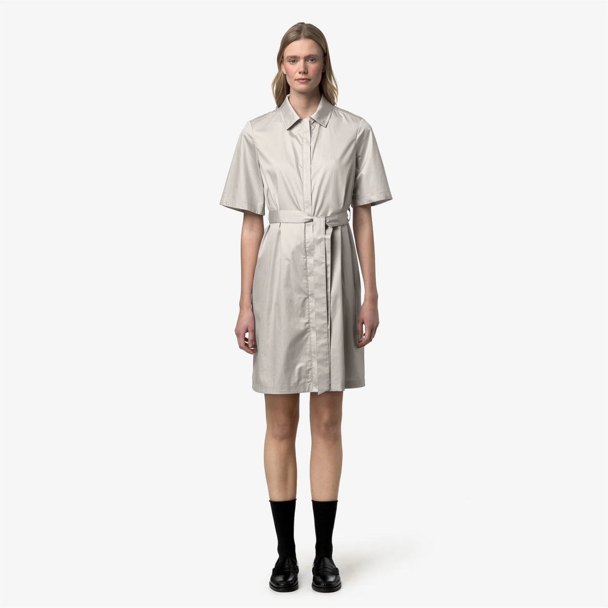 K-Way Abito Corto Nouaille Shiny Cotton