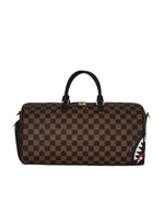Sprayground Peeking Character Check Duffle