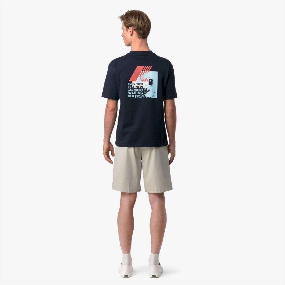 K-Way T-shirt Solo Jersey Wave