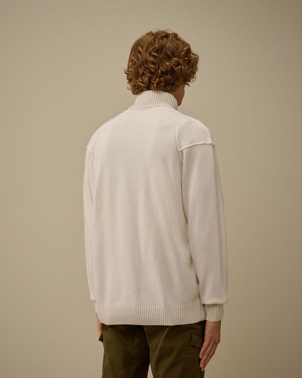 Cp Company Lambswool Grs Turtleneck Sweater