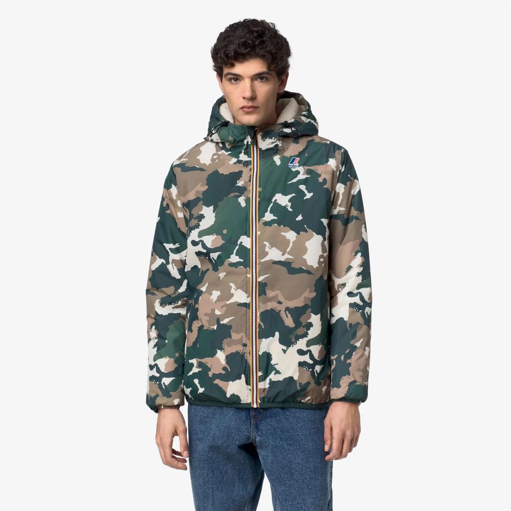 K-Way Giacca Claude Orsetto Graphic Camo