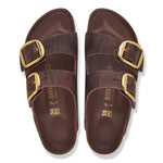 Birkenstock Arizona Big Buckle Pelle oliata Habana Narrow Fit