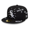 New Era 59FIFTY Fitted Chicago White Sox MLB Scribble Nero