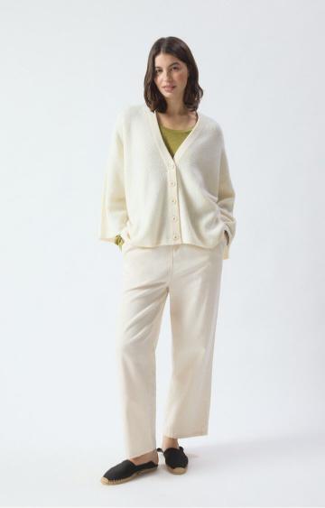 American Vintage Gilet Donna Damsville Pannacotta