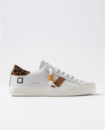D.A.T.E. Hill Low Calf White Leopard