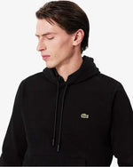 Lacoste Felpa con cappuccio in Pile