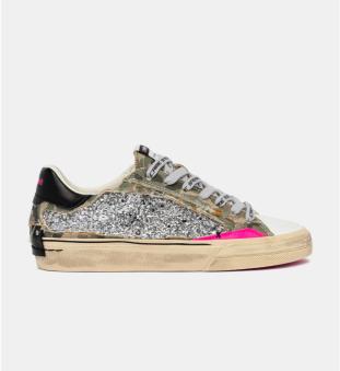 Crime London Distressed Deconstructed Camo Stardust
