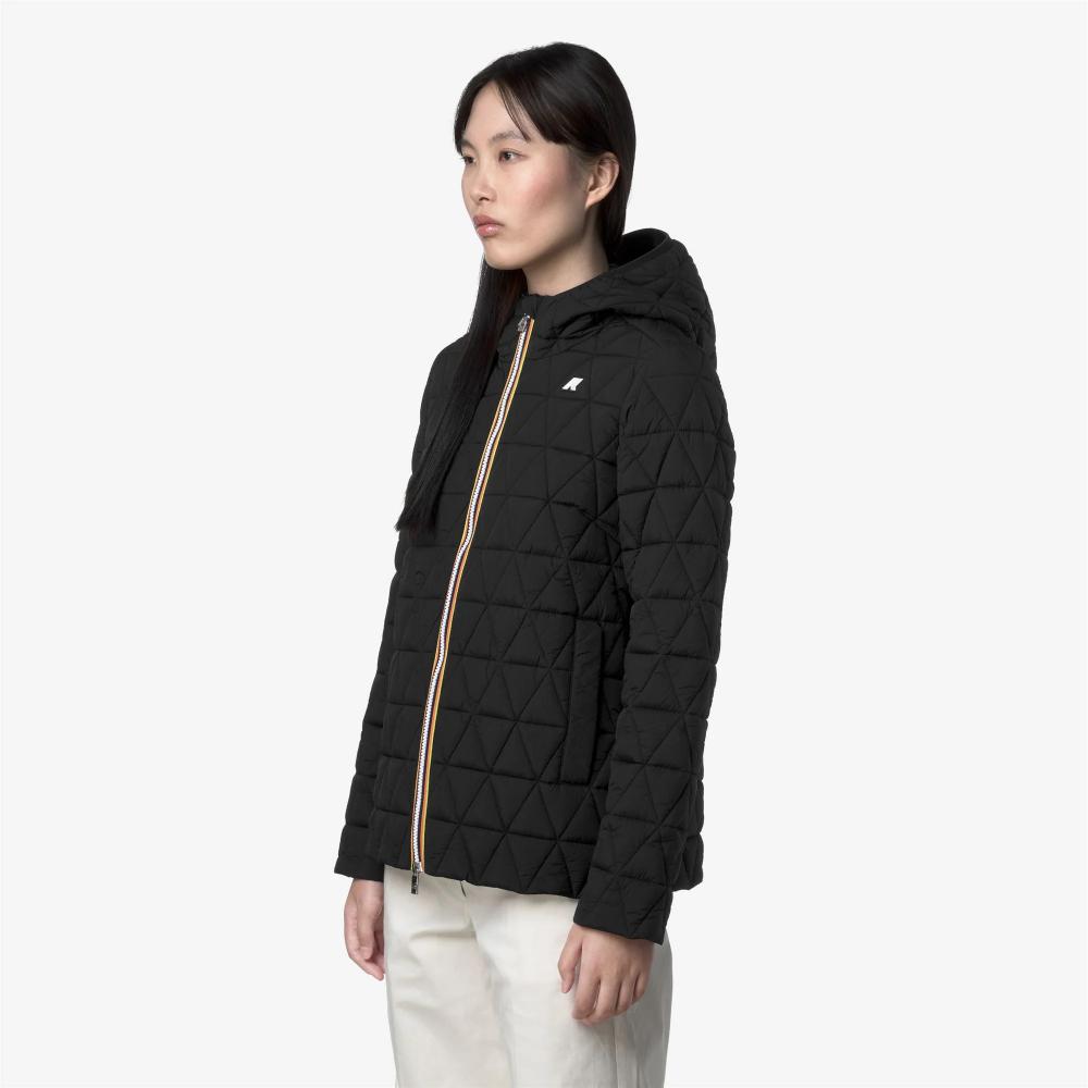 K-Way Giacca Madlaine Diamond Quilted Warm Black PureBlack Pure