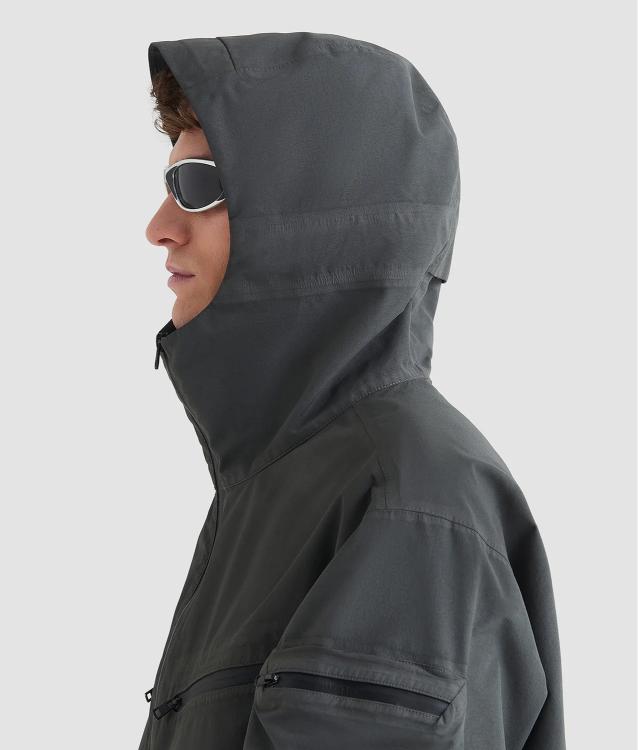 Murphy&Nye Sheer/1 JacketGiubbotto Impermeabile Tinto in Capo Dark Shadow