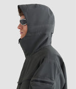 Murphy&Nye Sheer/1 JacketGiubbotto Impermeabile Tinto in Capo Dark Shadow