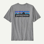 Patagonia Men's P-6 Logo Responsibili-Tee® Gravel Heather