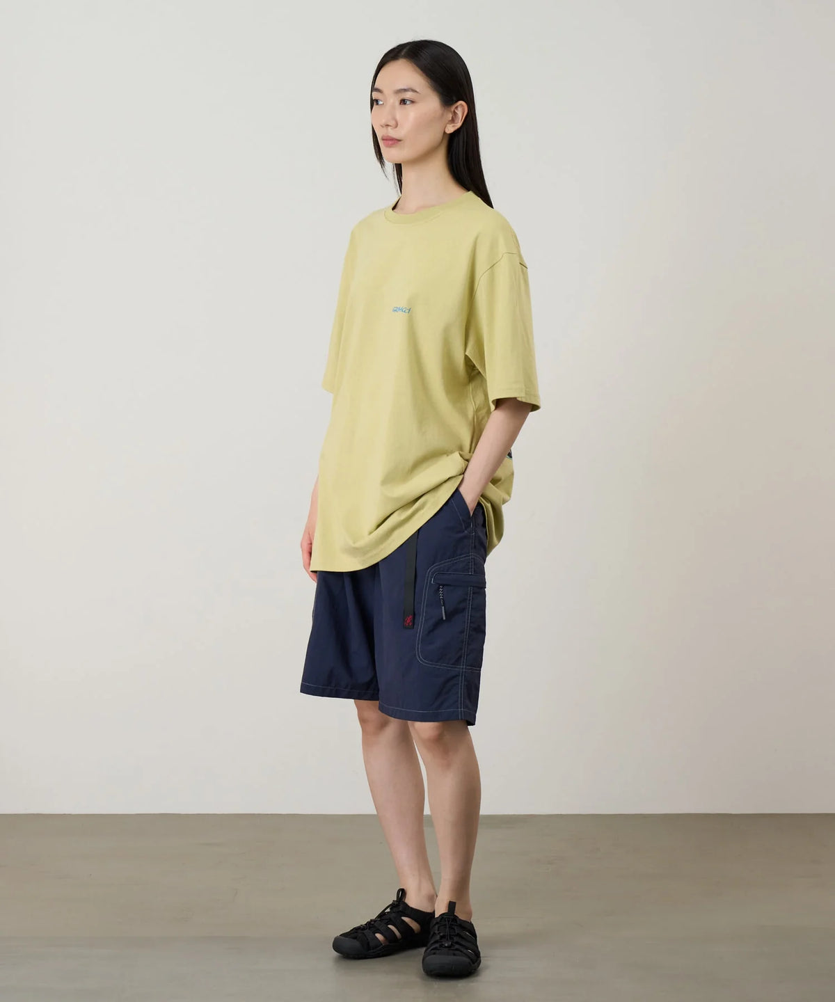 Gramicci Ice Sculpture Tee Lime