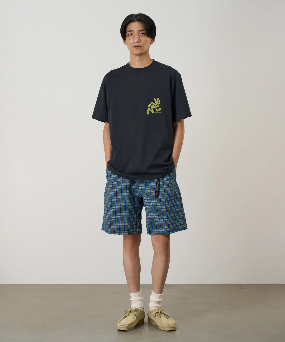 Gramicci Running Man Tee Vintage Black