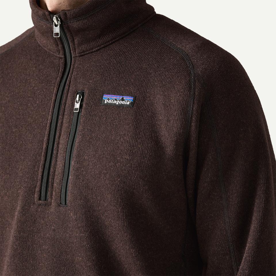 Patagonia Men's Better Sweater 1/4-Zip Fleece Den Brown