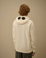 Cp Company Hooded Open Diagonal Raised Fleece