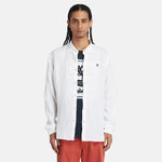 Timberland Camicia in Lino Mill Brook Slim Fit