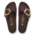 Birkenstock Madrid Big Buckle Pelle oliata Habana Narrow Fit