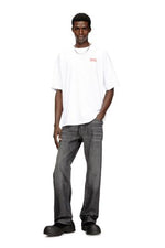 Diesel T-shirt in Cotone con Stampa Diesel