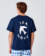 La Paz Botelho T-shirt Sea Soul Navy