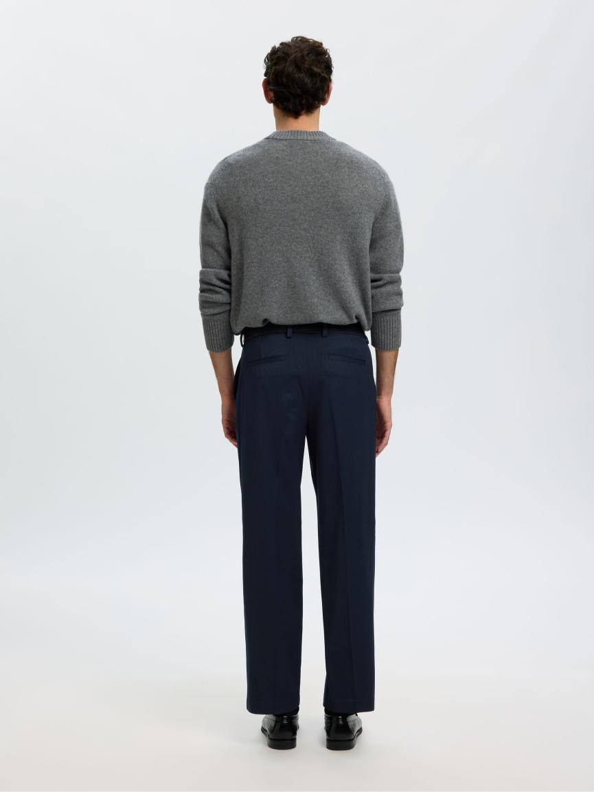 Selected Pantalone Linea Morbida Blu