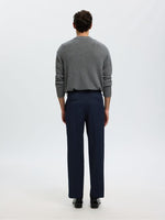Selected Pantalone Linea Morbida Blu