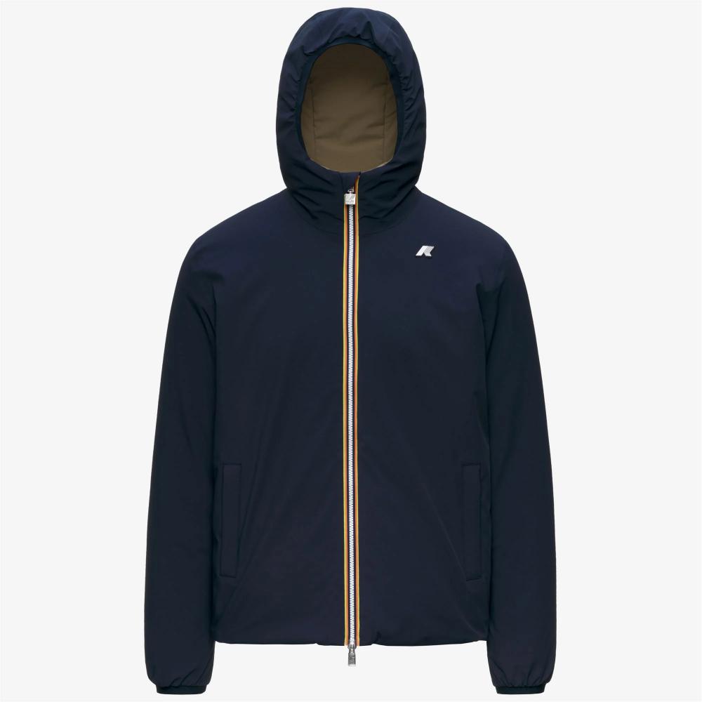 K-Way Giacca Jack St Warm Double Blue Depth/Green Army