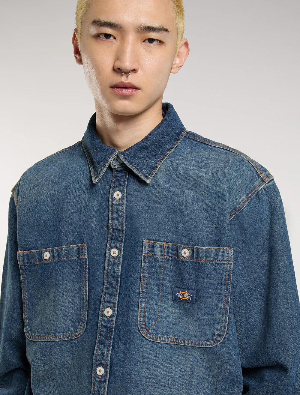 Dickies Camicia Jeans Mechanic